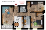 Vanzare apartament 3 camere Brancoveanu, Prasilei, bloc 2016, decomandat, 81mp