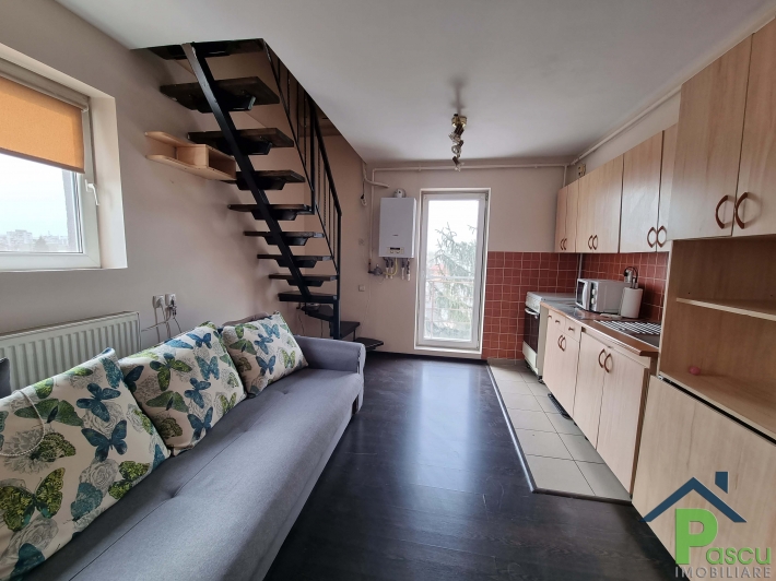 Vanzare apartament 2 camere Brancoveanu, str. Prasilei, apropiere metrou, mansarda duplex, 37 mpu